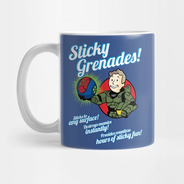 Sticky grenades by d4n13ldesigns